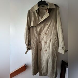 Classic Beige Trench Coat Vintage